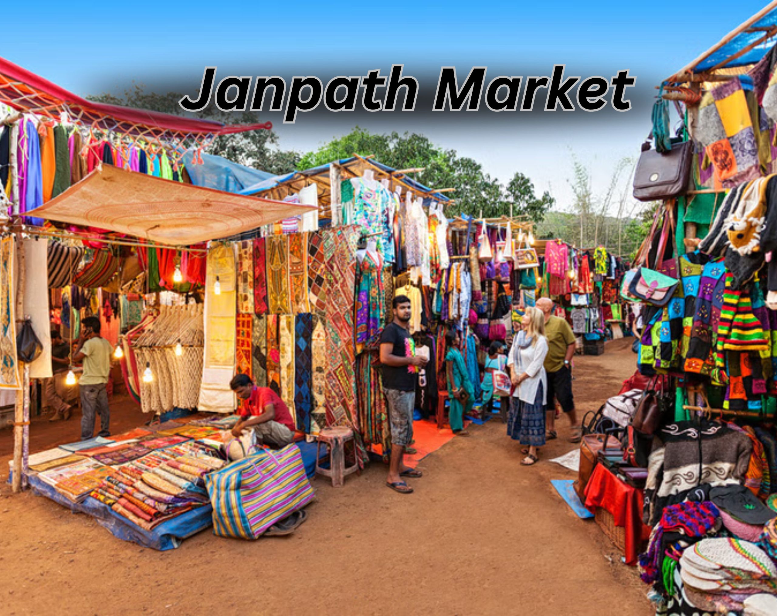 Janpath Market Delhi