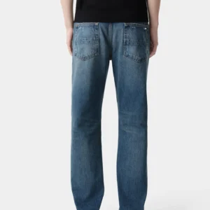 RELEASED HEM STRAIGHT JEAN